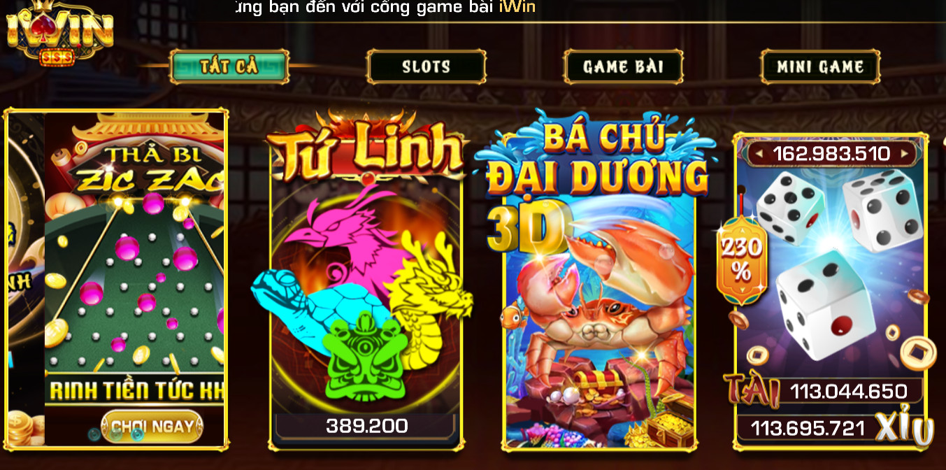 Thể loại game bài đổi thưởng siêu hot tại Iwin